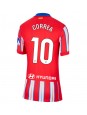 Atletico Madrid Angel Correa #10 Hjemmedrakt Dame 2024-25 Korte ermer